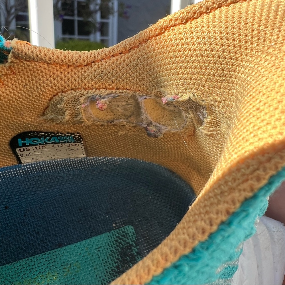 Hoka Women’s Carbon x  Shoes - Magenta and Teal - Two pairs - Picture 11 of 15